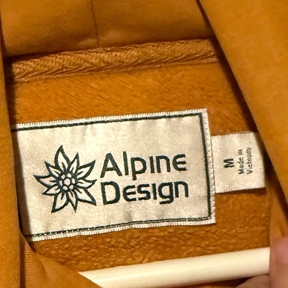 NWT Alpine Design Golden Honey Hike Pullover Hoodie Size M - Picture 6 of 6